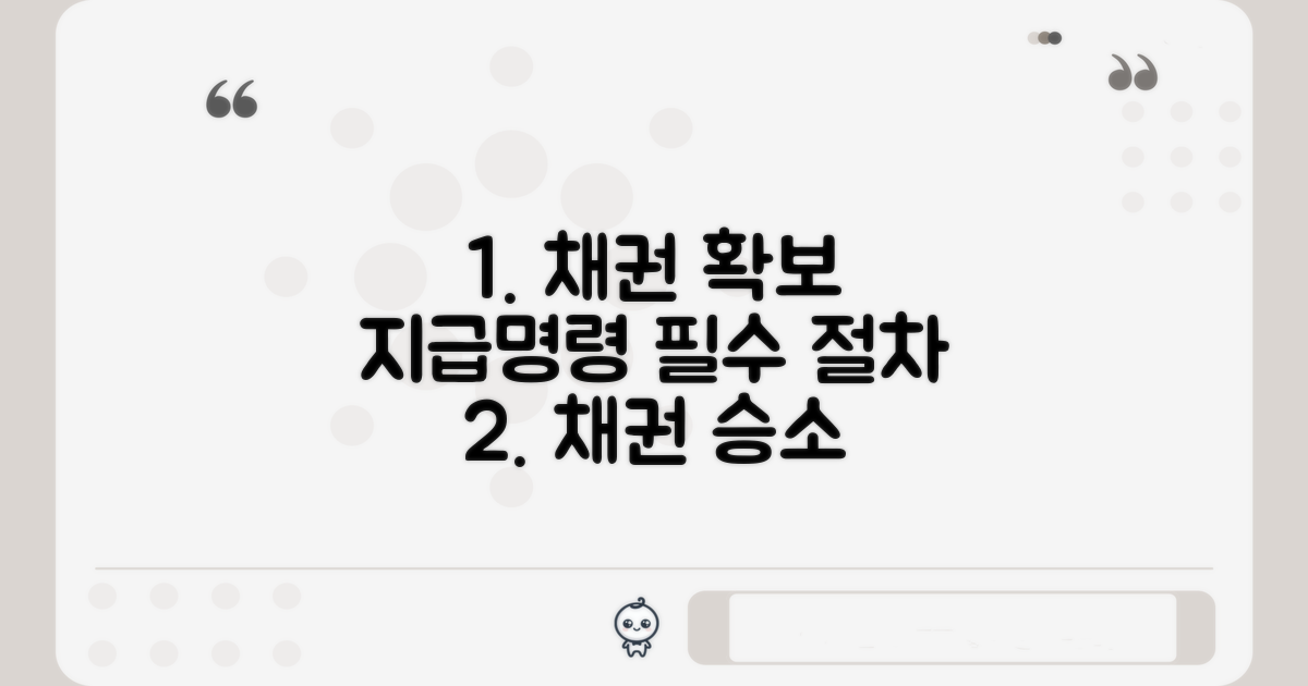채권 확보를 위한 법적 절차: 지급명령 이해하기