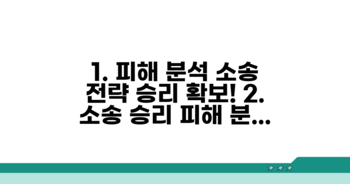 피해 규모 분석과 소송 전략