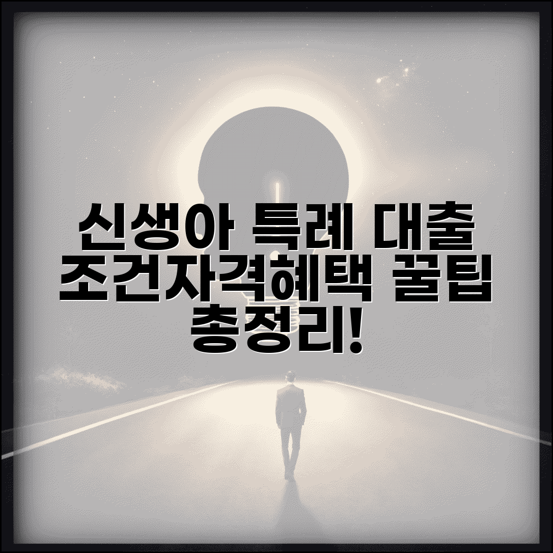 신생아 특례 대출 조건 자격 혜택 신청 가이드