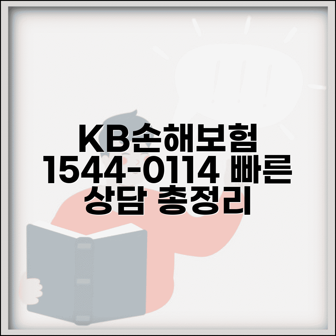 KB손해보험 고객센터 1544-0114 전화번호 및 상담 시간 | KB 손보 상담 방법 총정리