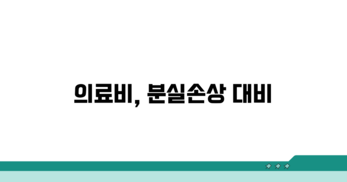 의료비, 휴대품 손상, 분실 대비법