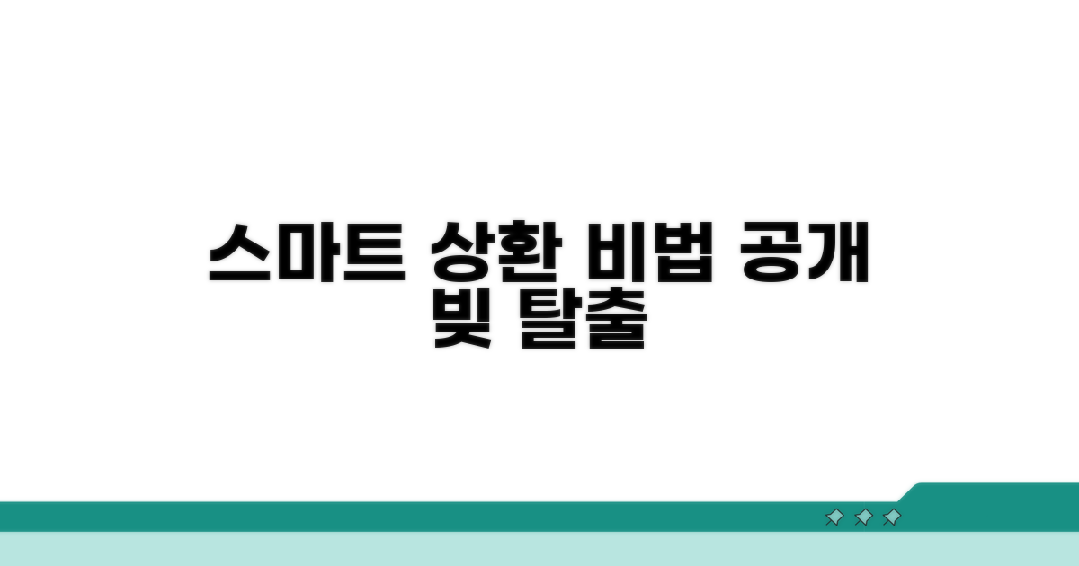 스마트한 상환 전략 팁