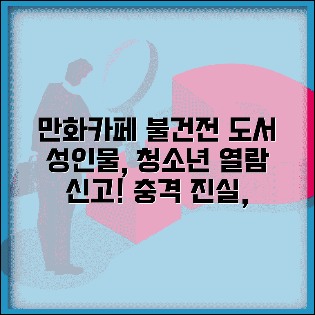 만화카페 불건전 도서 | 만화방 성인물 청소년 열람 신고