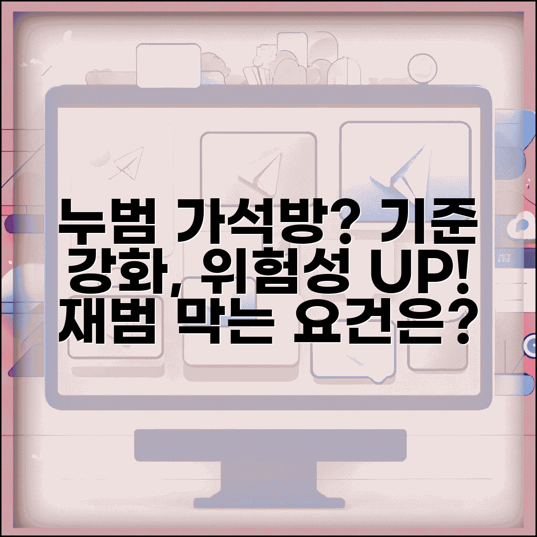 누범 가석방 제한 사유 | 누범자 가석방 요건 | 가석방 허가 기준 강화 | 재범 위험성 평가