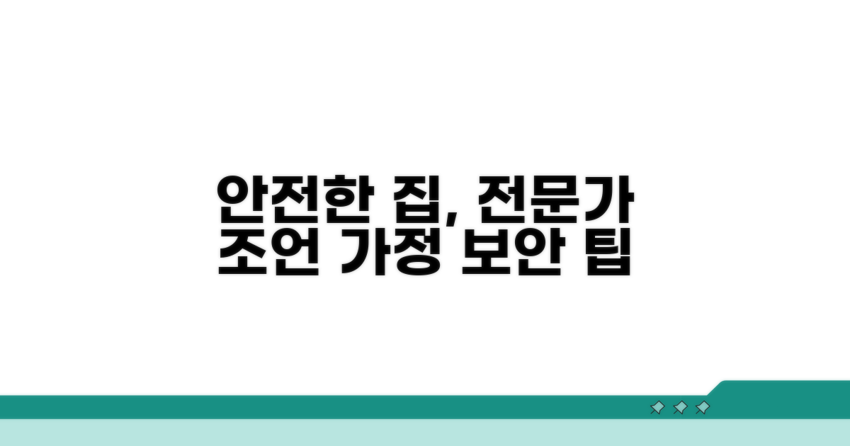안전한 가정, 전문가의 조언