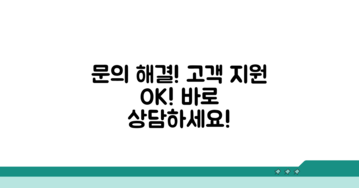 문의사항 해결과 고객 지원