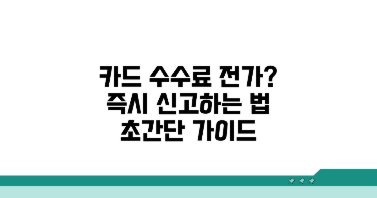 카드 수수료 전가, 이렇게 신고하세요