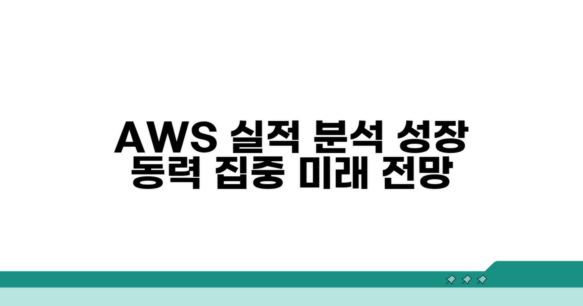 AWS 실적 분석과 성장 동력