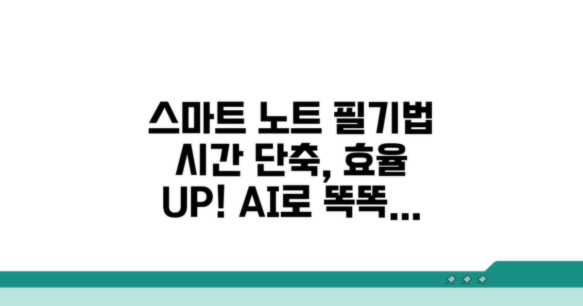 강의 노트 스마트하게 정리하는 법