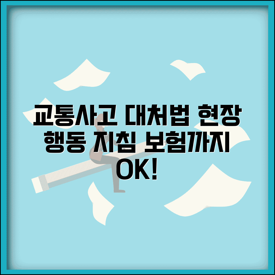 교통사고 났을 때 대처요령 | 인명구조부터 보험 처리까지 사고 현장 행동 지침