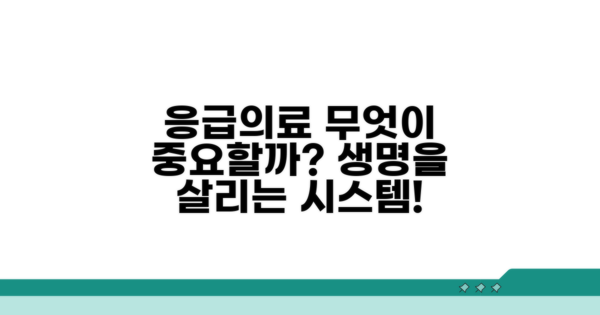 응급의료체계, 무엇이 중요할까?