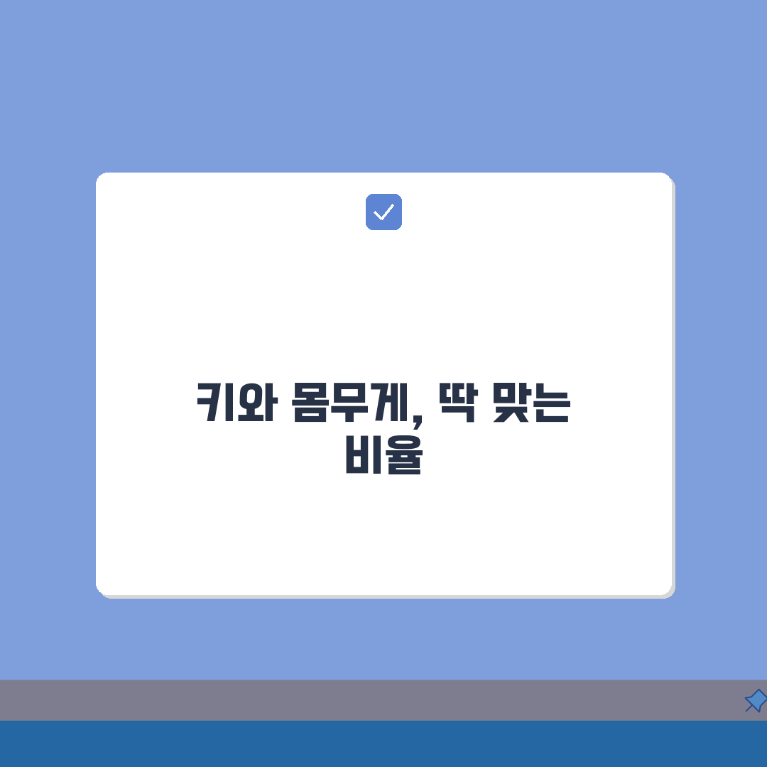 평균 키 몸무게 계산기 활용 | BMI와 키 체중 비례 계산 총정리: 7가지 핵심 정보